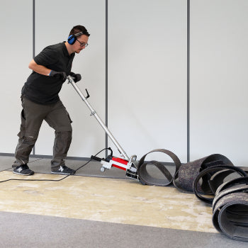 מכונה להסרת שאריות שטיח ודבק | ROLL Bullystripper