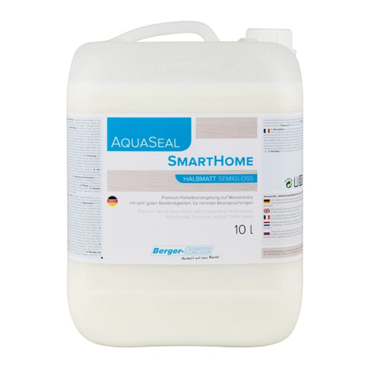 לכה חד-רכיבית ליישום מהיר בפרקטים למגורים | AquaSeal® SmartHome