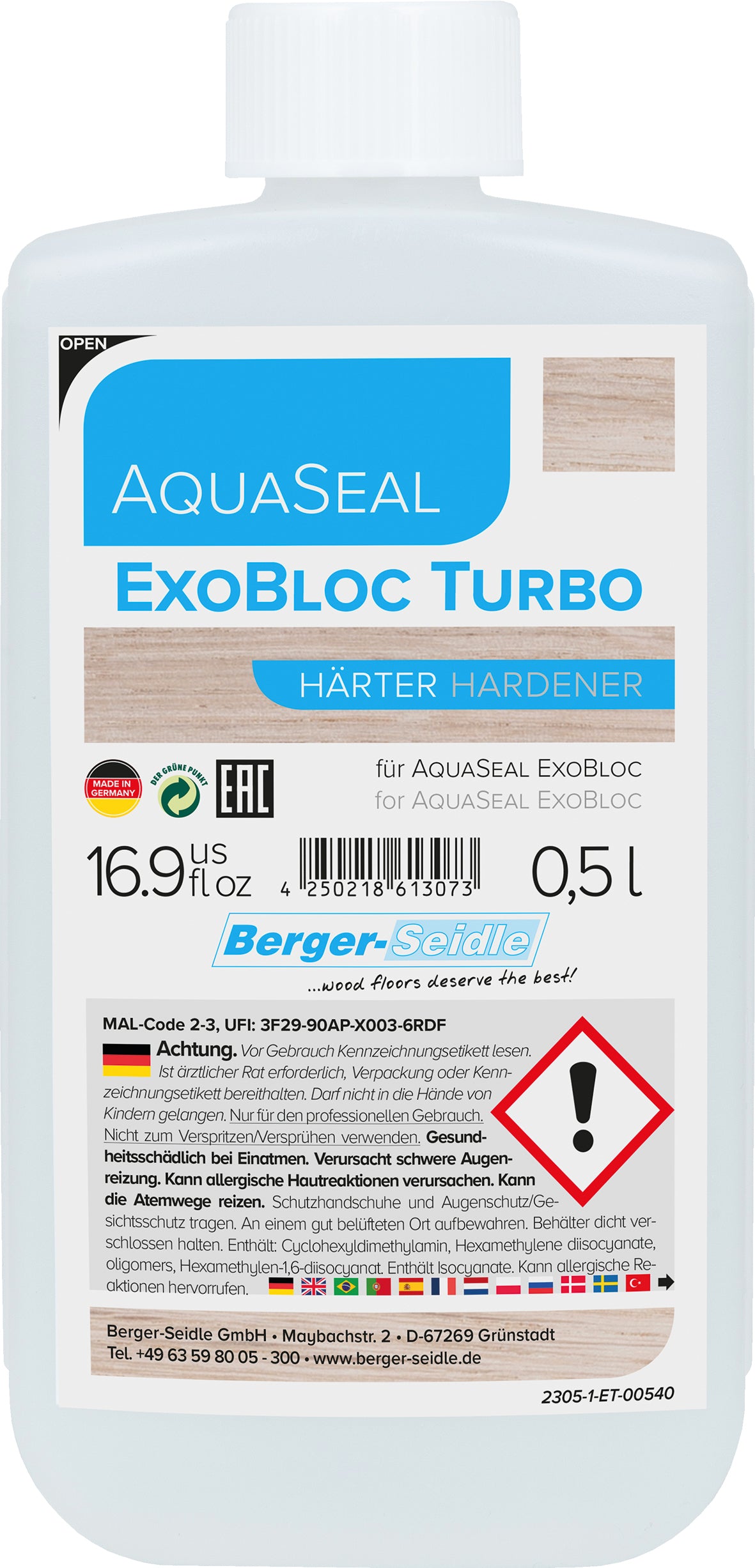 תוסף מאיץ לאקסובלוק | AquaSeal® ExoBloc Turbo