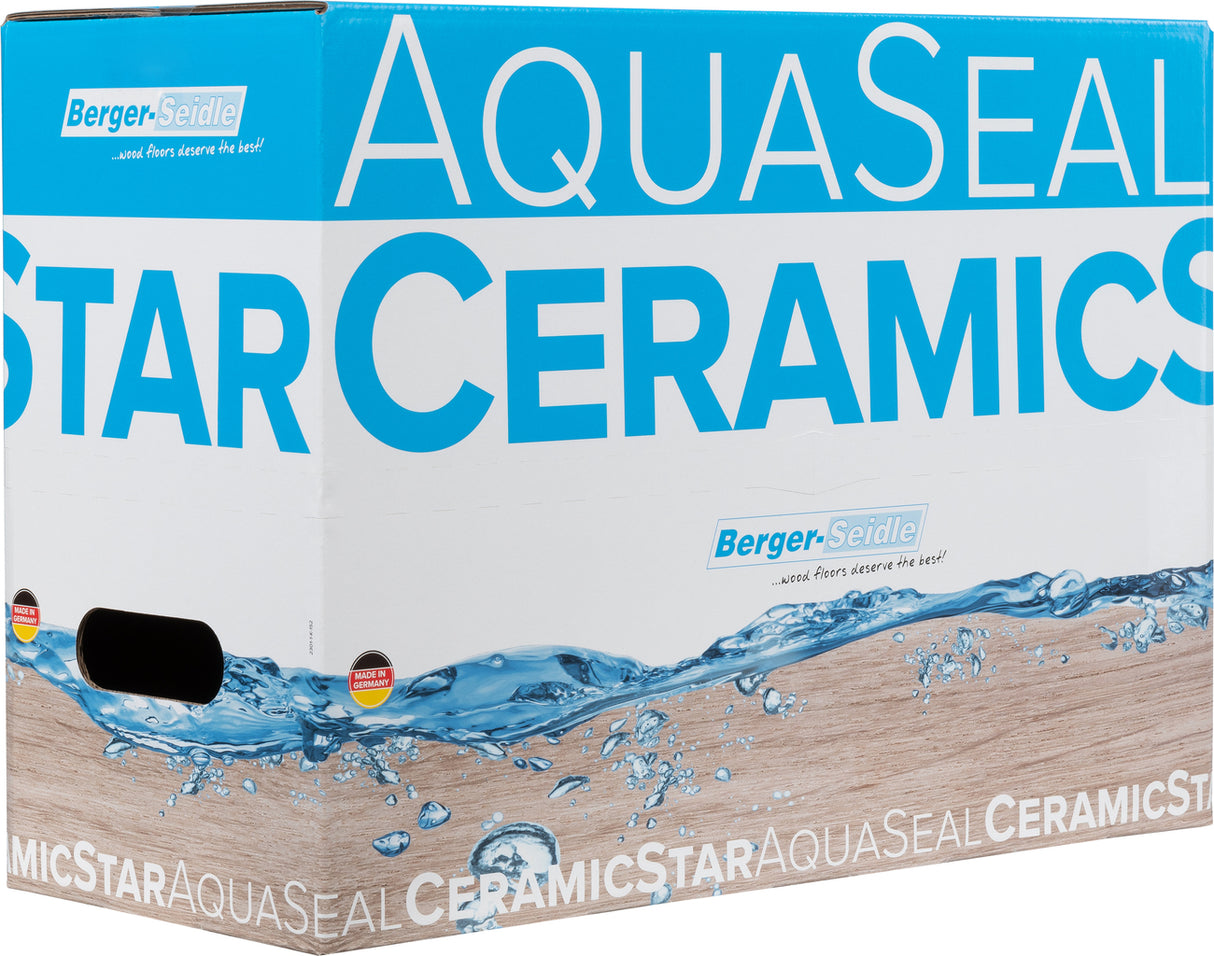 לכה דו-רכיבית עם חיזוק קרמי לפרקט | AquaSeal® CeramicStar