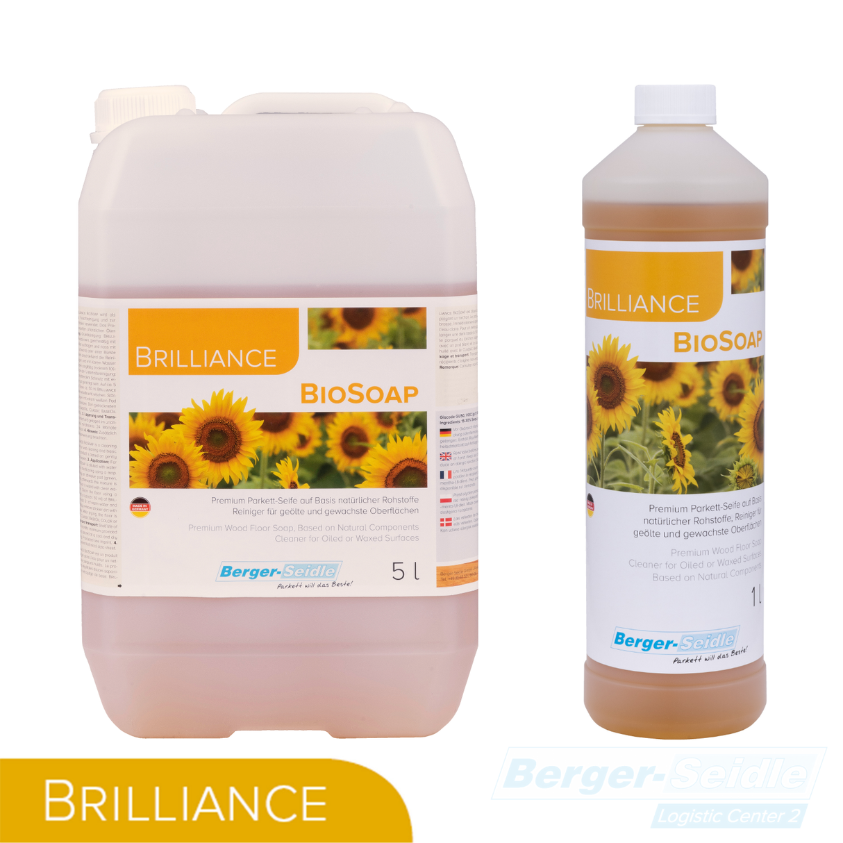 סבון ניקוי לפרקט שמן | Brilliance BioSoap