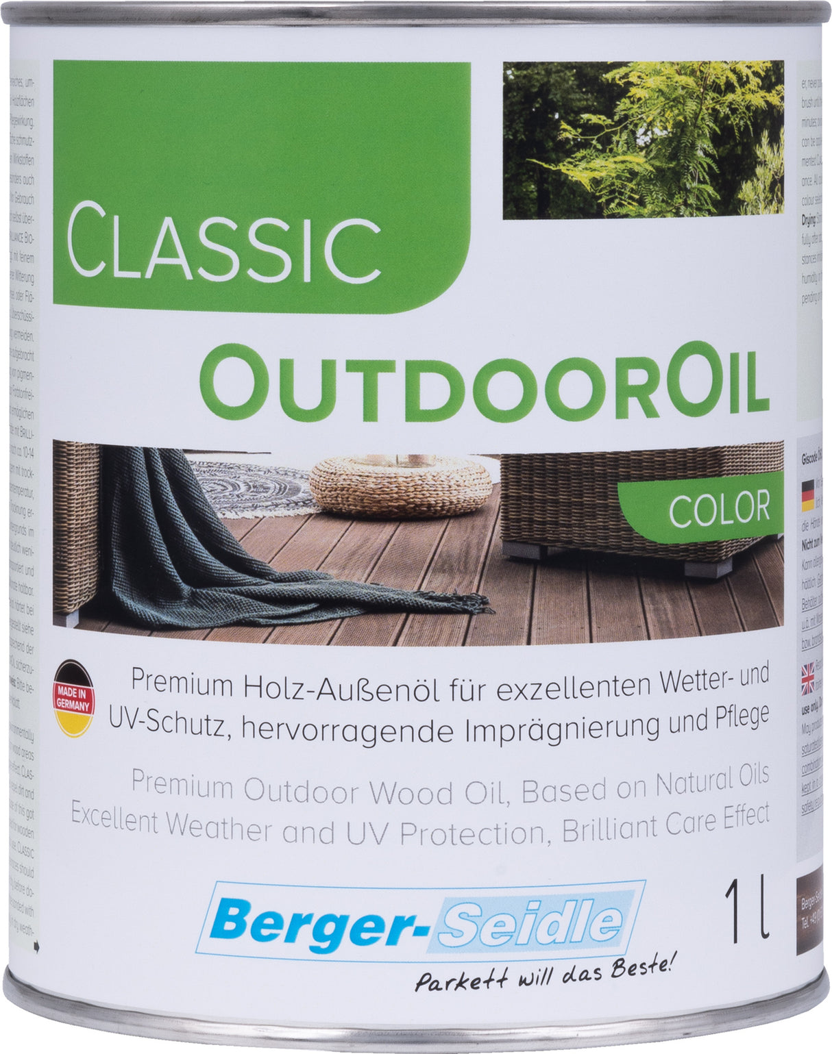 שמן חוץ לדקים, מרפסות וריהוט גן | OutdoorOil®