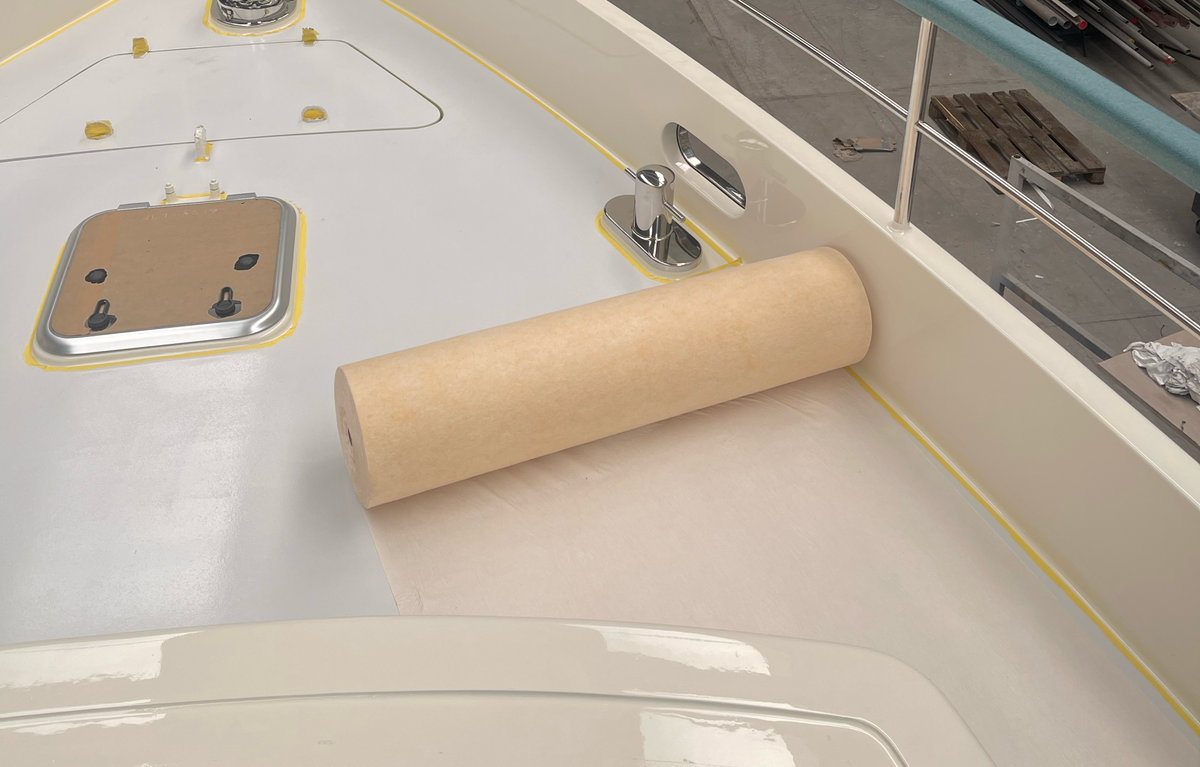 Multi Cover Air FR – יריעת הגנה מעכבת בעירה בצבע כתום