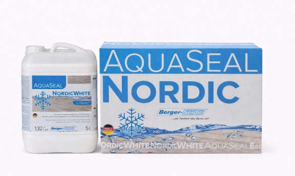 לכה לפרקט למראה טבעי לבן סקנדינבי | NordicWhite