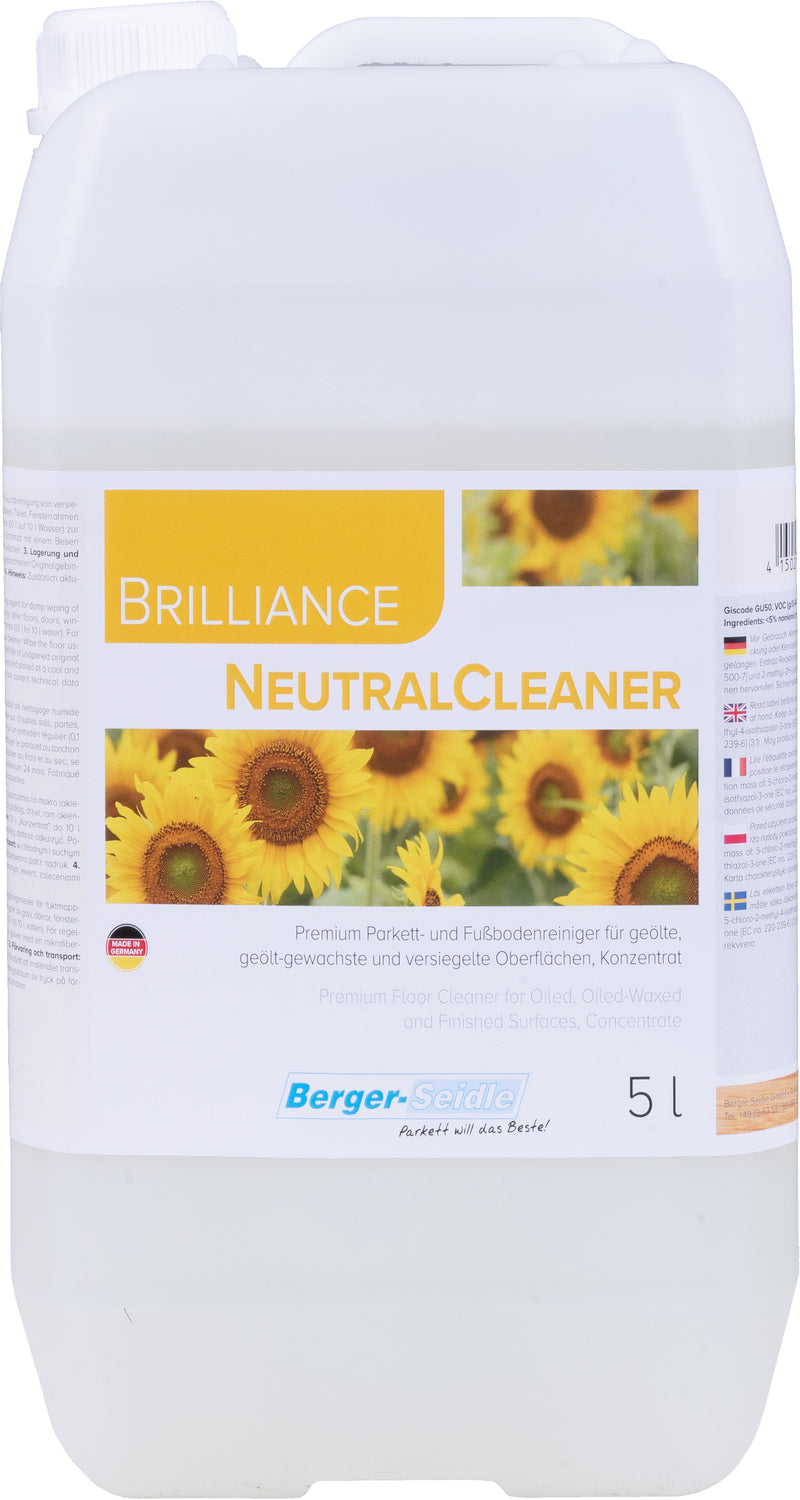 חומר ניקוי לפרקט עץ שמן או לכה | NeutralCleaner