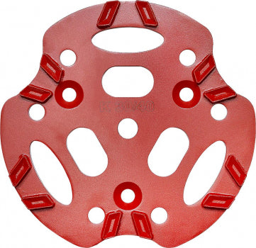 דיסק יהלום וי-12 אדום למכונת השחזת תשתיות | Diamond Grinding Disc V12 Red