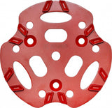דיסק יהלום וי-12 אדום למכונת השחזת תשתיות | Diamond Grinding Disc V12 Red