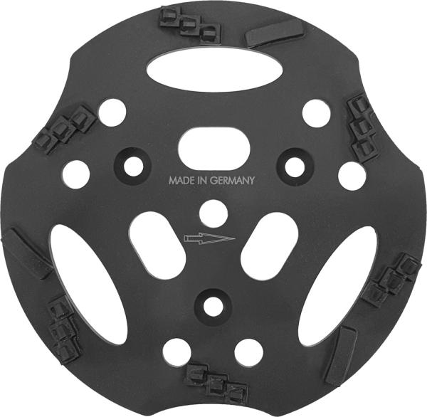 דיסק PCD להסרת ציפויים ודבקים | PCD Disc 250mm Trapezium