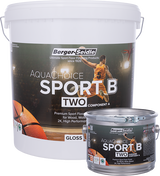 לכה דו-רכיבית על בסיס מים לרצפות ספורט | AquaChoice® Sport B Two