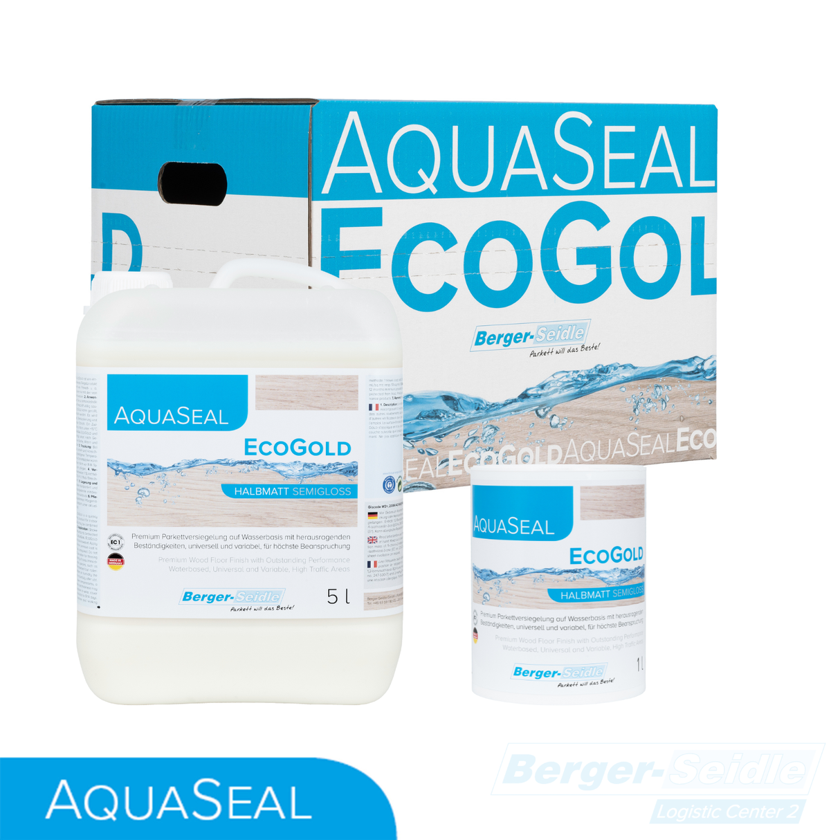 לכה פוליאוריתנית לפרקט ורצפות עץ | AquaSeal® EcoGold