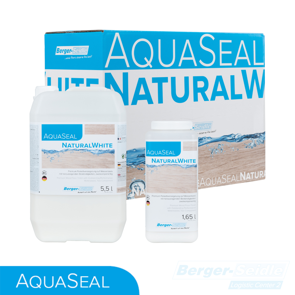 לכה אינביזבל (בלתי נראית) לפרקט | AquaSeal NaturalWhite