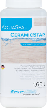 לכה דו-רכיבית עם חיזוק קרמי לפרקט | AquaSeal® CeramicStar