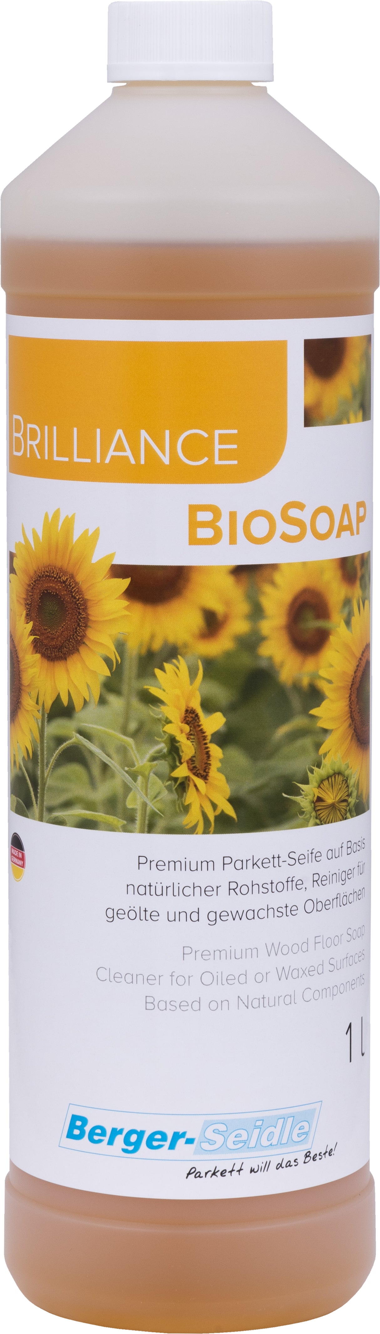סבון ניקוי לפרקט שמן | Brilliance BioSoap
