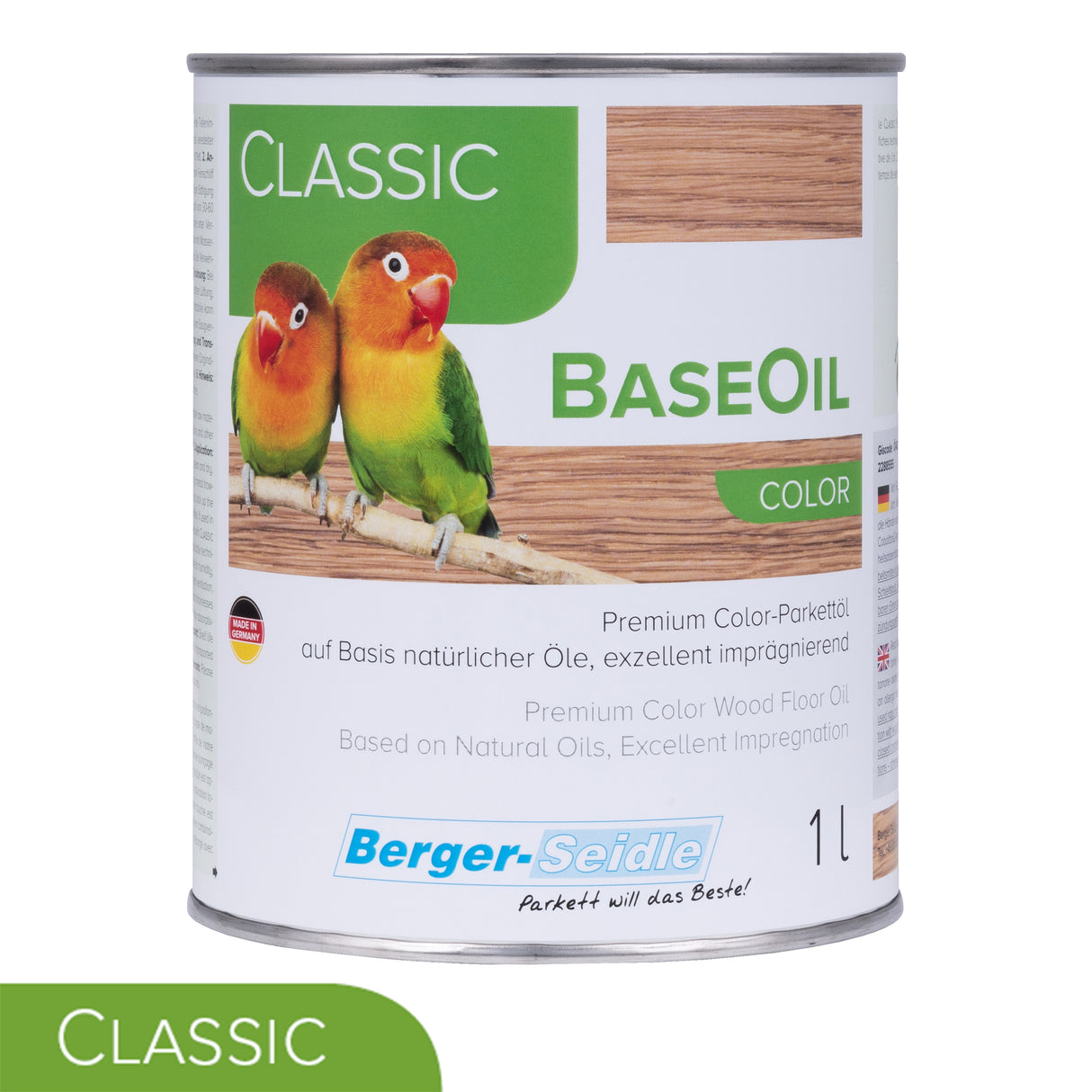 שמן שקוף לפרקט עץ | Classic BaseOil