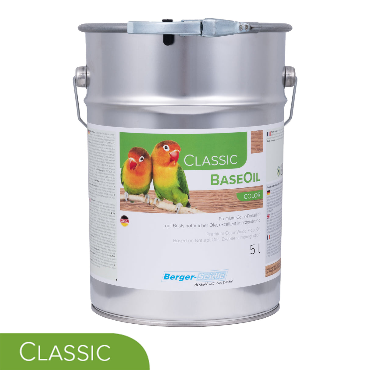 שמן שקוף לפרקט עץ | Classic BaseOil