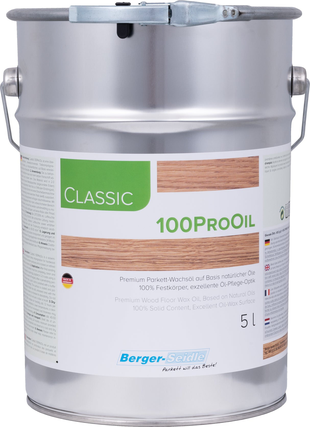 ווקס טבעי לפרקט | Classic 100ProOil