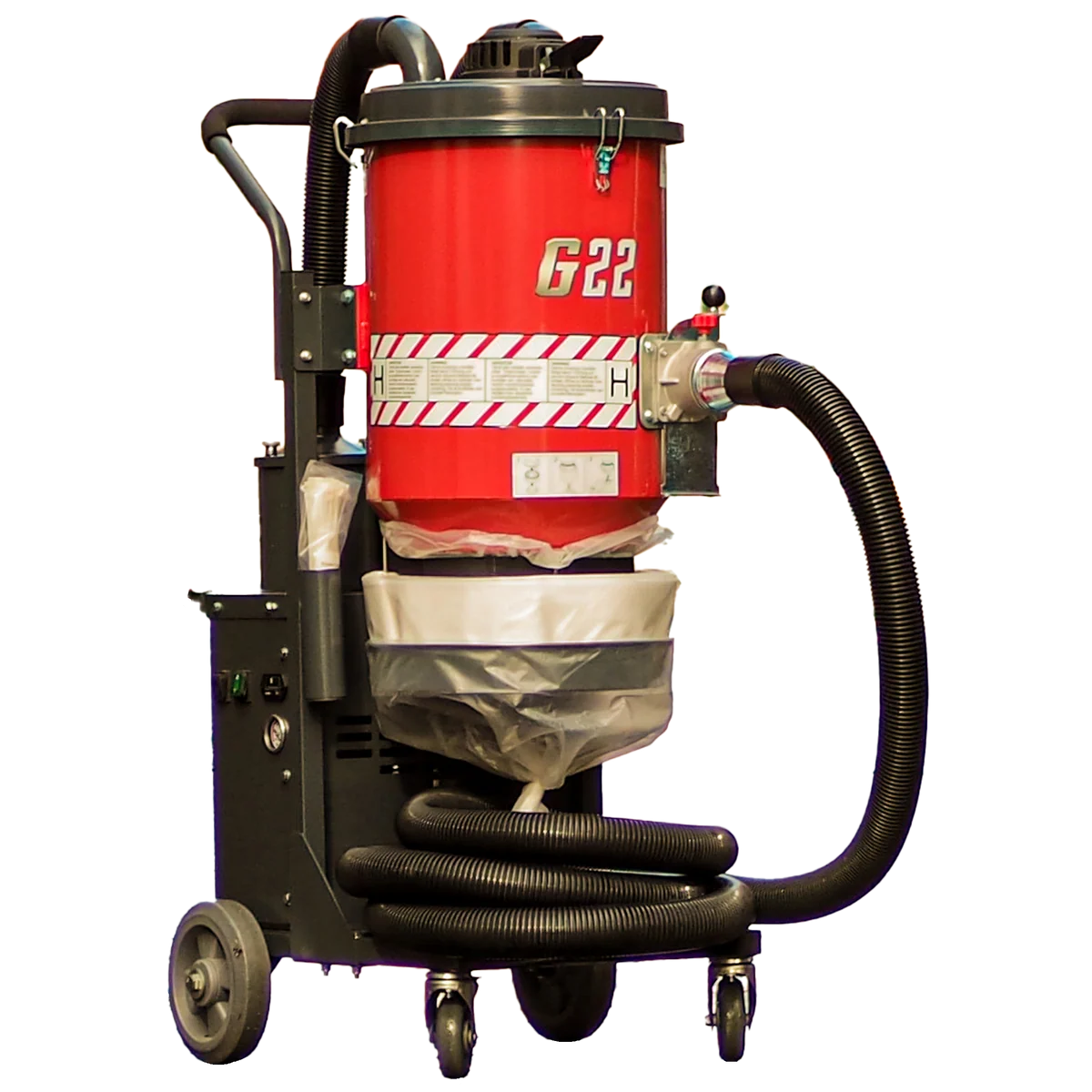 שואב אבק תעשייתי Ren Luft G22 H-Class 2400w 230v | Ren Luft G22 Industrial H-Class Vacuum