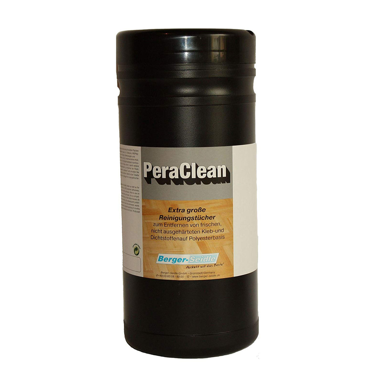 מגבונים לניקוי דבק טרי מפרקט | BergerTool PeraClean – Clean & Go