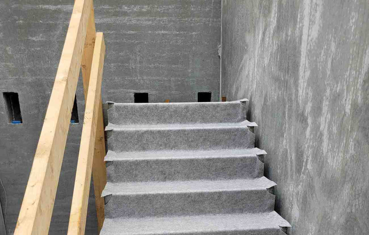 יריעת הגנה דביקה וחזקה לרצפות בטון וקירות | Dura Cover Concrete