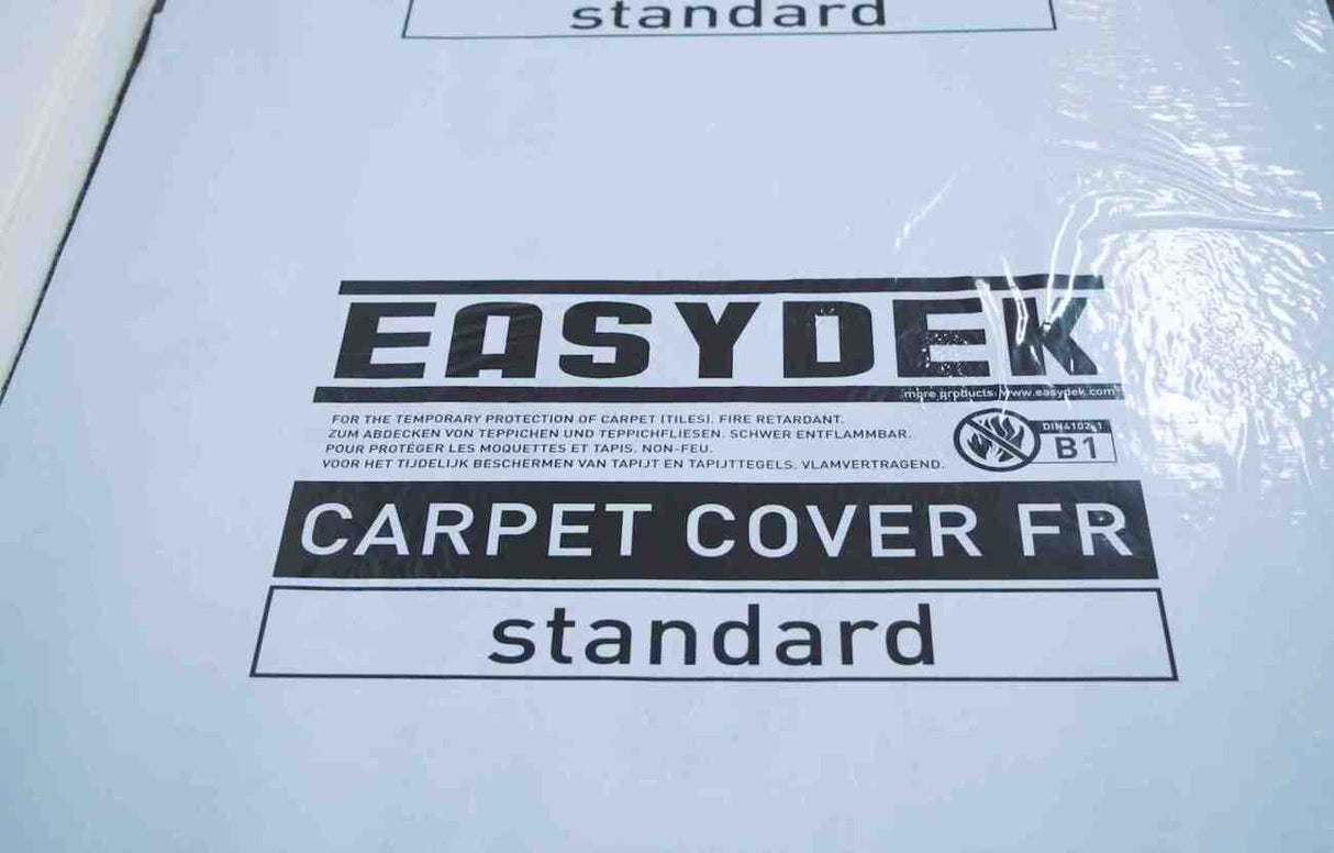 כיסוי הגנה זמני מעכב בעירה לשטיחים | Carpet Cover FR