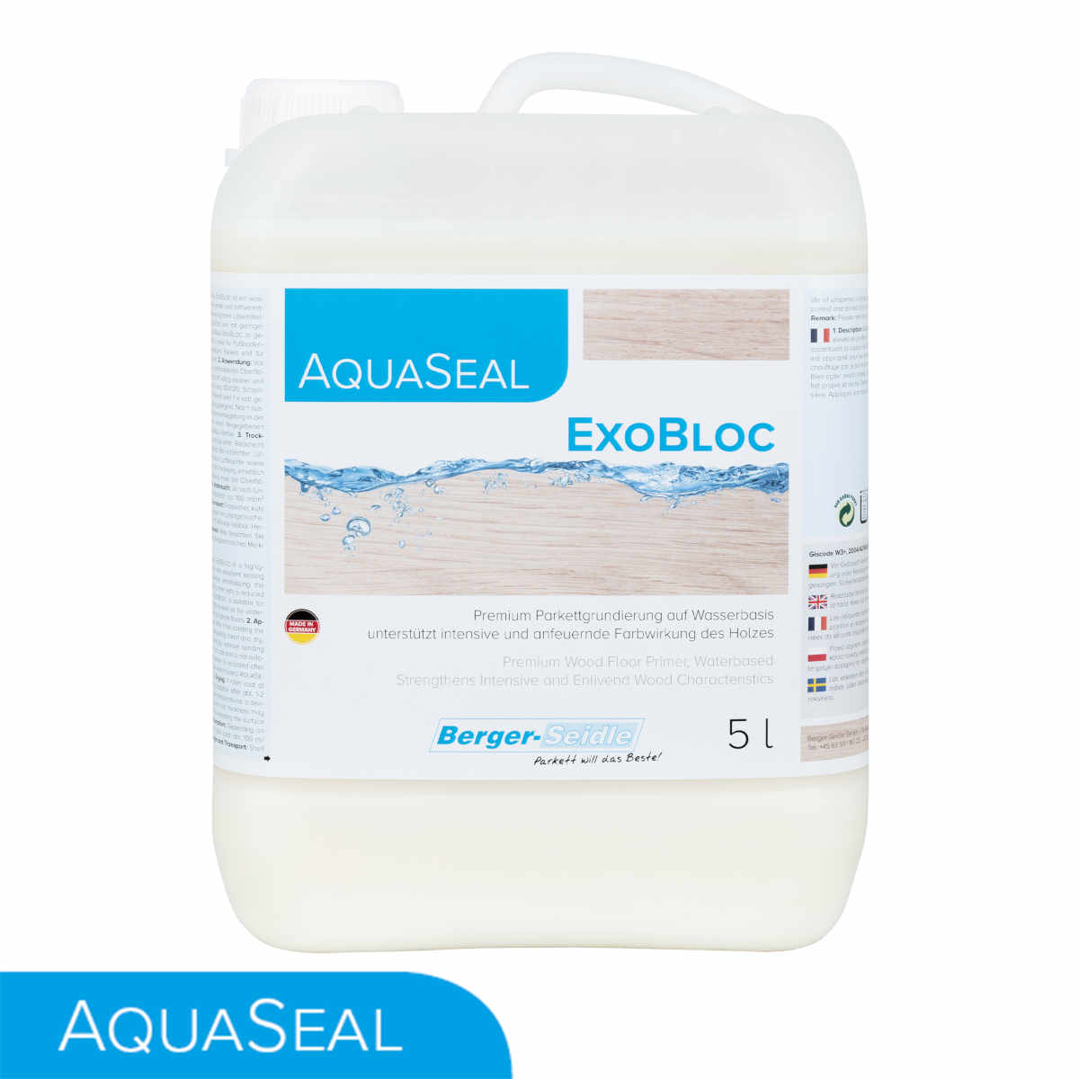 פריימר לפרקט אקזוטי ולהדגשת גוון | AquaSeal ExoBloc