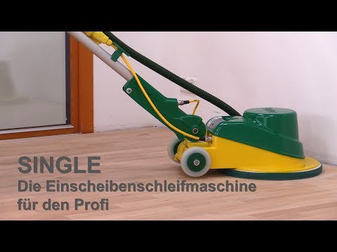 מכונת ליטוש לדקים ולרצפות עץ | SINGLE