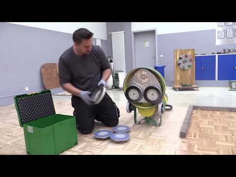 דיסקים להברשת רצפת עץ ולהדגשת טקסטורה  | Lägler Brushing Discs